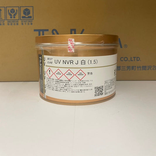 【T&K TOKA】UVインキ　UV NVR J 白 (1.5) [E6000J0110]