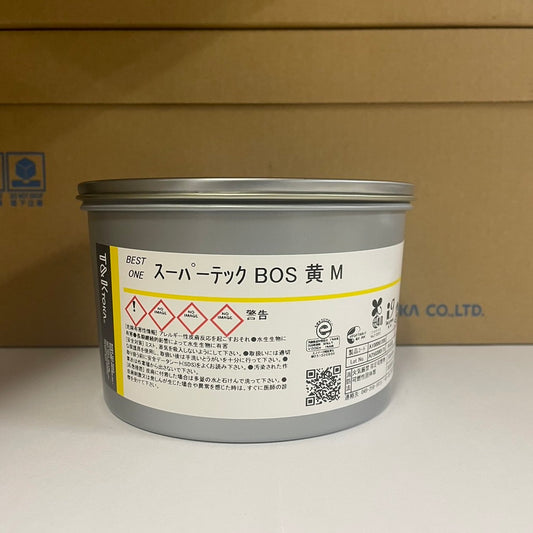 【T&K TOKA】油性インキ　スーパーテック BOS 黄 M [A100061200]