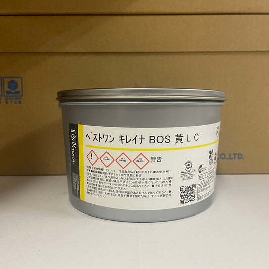 【T&K TOKA】油性インキ　ベストワン キレイナ BOS 黄 L C [A100063700]