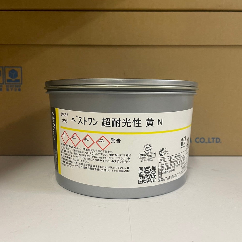 【T&K TOKA】油性インキ　ベストワン 超耐光性 黄 N [A110080469]