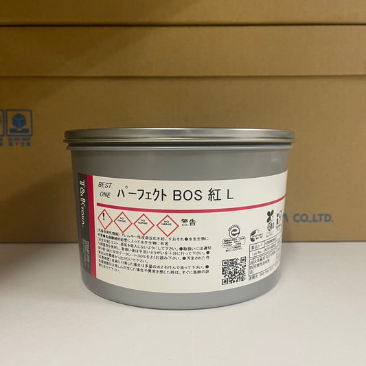【T&K TOKA】油性インキ　パーフェクト BOS 紅 L [A200062600]