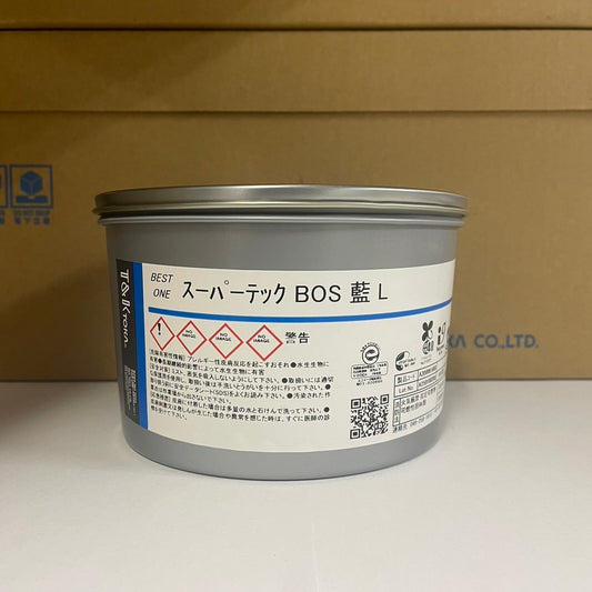 【T&K TOKA】油性インキ　スーパーテック BOS 藍 L [A300061600]