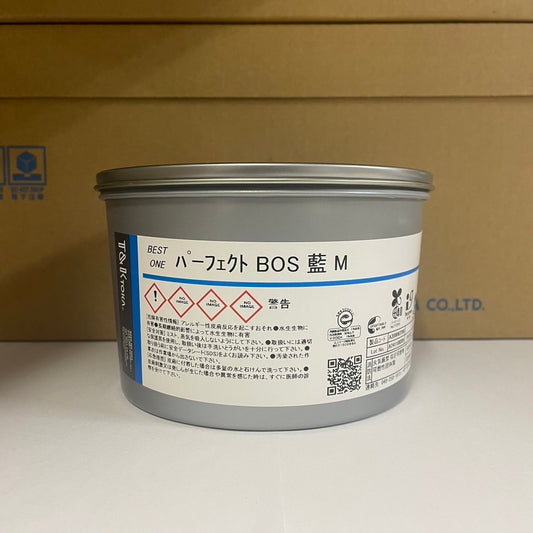 【T&K TOKA】油性インキ　パーフェクト BOS 藍 M [A300062200]