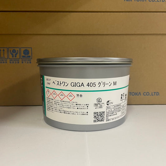 【T&K TOKA】油性インキ　ベストワン GIGA 405 グリーン M  [A320080305]