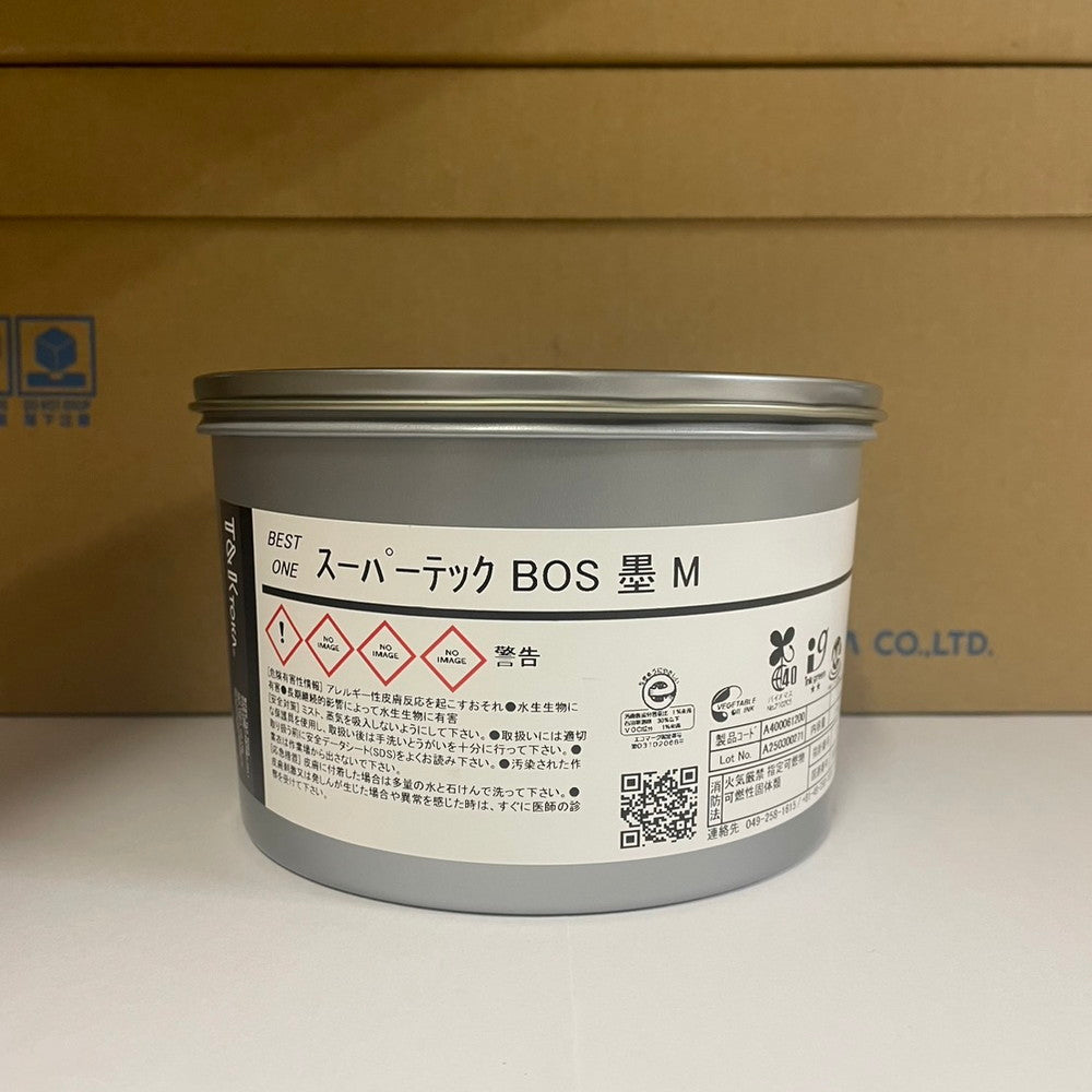 【T&K TOKA】油性インキ　スーパーテック BOS 墨 M [A400061200]