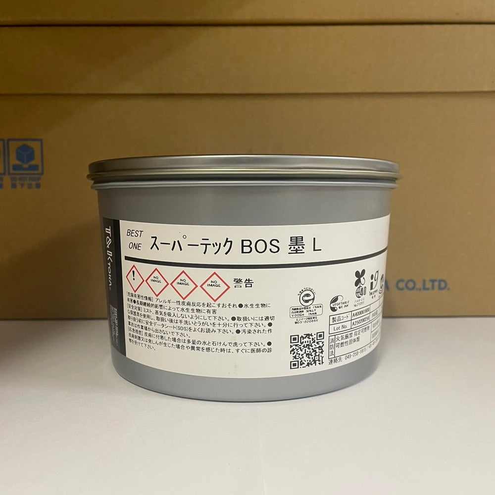 【T&K TOKA】油性インキ　スーパーテック BOS 墨 L [A400061600]