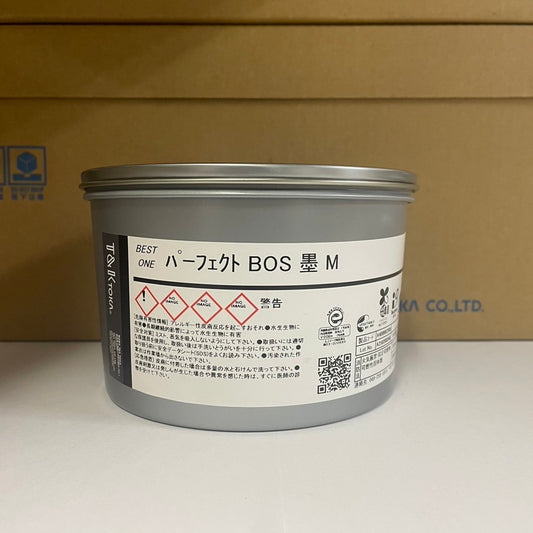 【T&K TOKA】油性インキ　パーフェクト BOS 墨 M [A400062200]