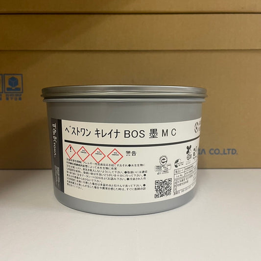 【T&K TOKA】油性インキ　ベストワン キレイナ BOS 墨 M C [A400063400]