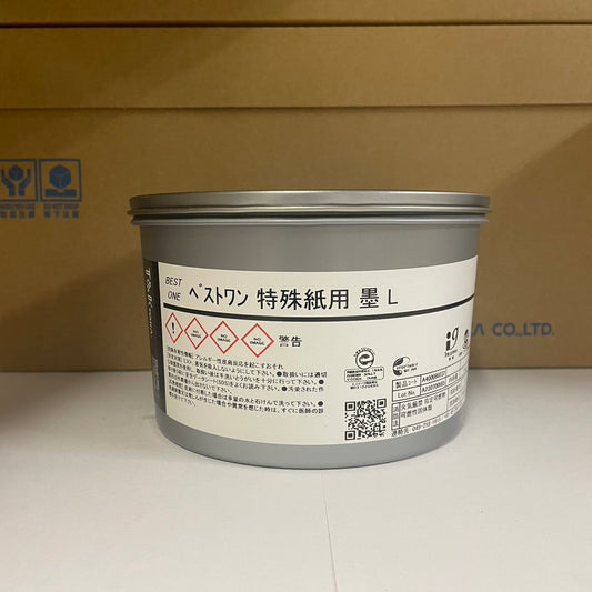 【T&K TOKA】油性インキ　ベストワン 特殊紙用 墨 L [A400080232]