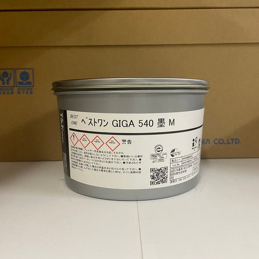 【T&K TOKA】油性インキ　ベストワン GIGA 540 墨 M  [A410080305]