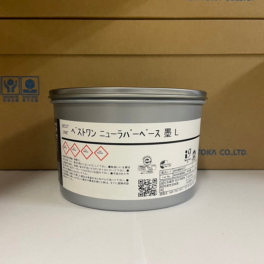 【T&K TOKA】油性インキ　ベストワン ニューラバーベース 墨 L [A410082327]