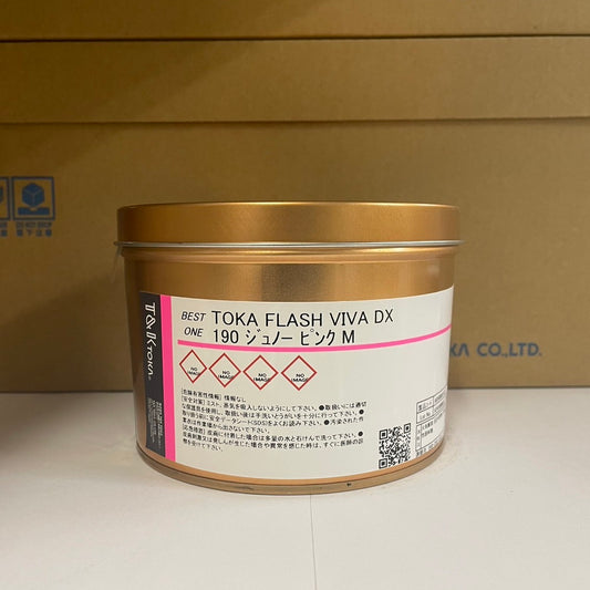 【T&K TOKA】油性インキ　TOKA FLASH VIVA DX 190 ジュノー ピンク M [A650000110]