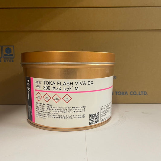 【T&K TOKA】油性インキ　TOKA FLASH VIVA DX 300 セレス レッド M [A650000114]