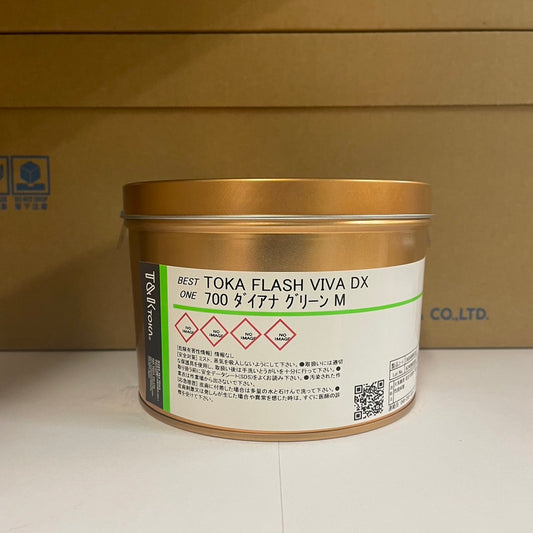 【T&K TOKA】油性インキ　TOKA FLASH VIVA DX 700 ダイアナ グリーン M [A650000130]