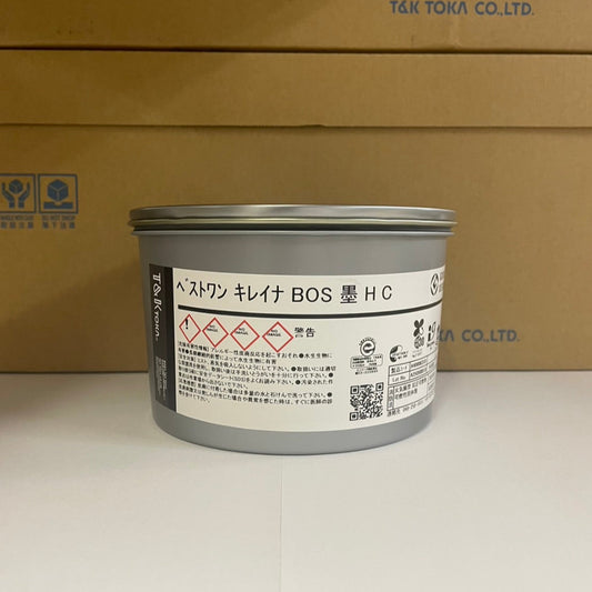 【T&K TOKA】油性インキ　ベストワン キレイナ BOS 墨 H C[A400063101]