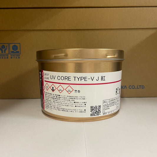 【T&K TOKA】UVインキ　UV CORE TYPE-V J 紅 [E2000J2002]