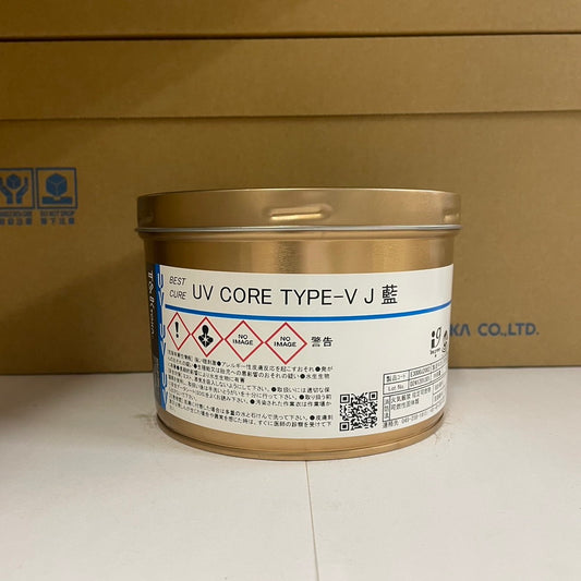 【T&K TOKA】UVインキ　UV CORE TYPE-V J 藍 [E3000J2002]