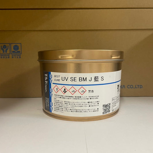 【T&K TOKA】UVインキ　UV SE BM J 藍 S [E3000J2210]