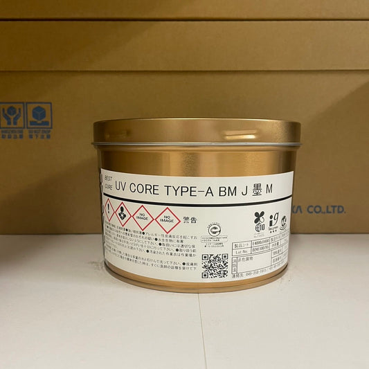 【T&K TOKA】UVインキ　UV CORE TYPE-A BM J 墨 M [E4000J1600]