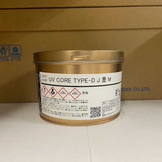【T&K TOKA】UVインキ　UV CORE TYPE-D J 墨 M [E4000J5301]