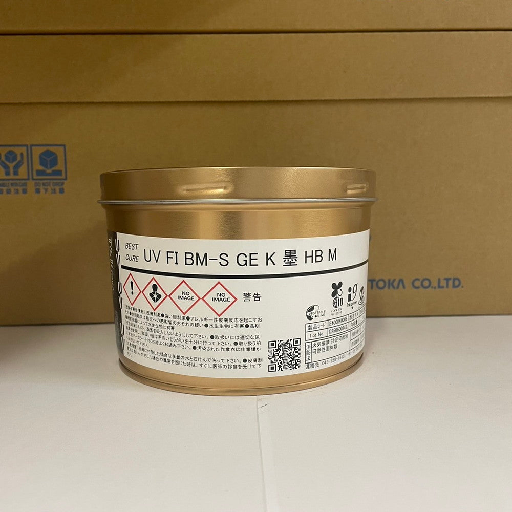【T&K TOKA】UVインキ　UV FI BM-S GE K 墨 HB M [E4000K0006]
