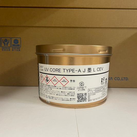 【T&K TOKA】UVインキ　UV CORE TYPE-A J 墨 L CEV [E4020J8130]
