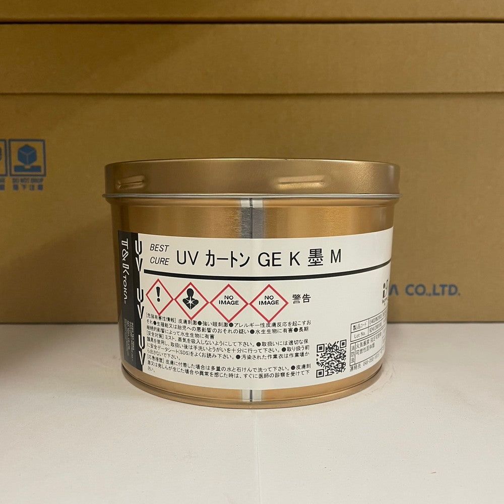 【T&K TOKA】UVインキ　UV カートンGE K 墨 M [E4020K2003]