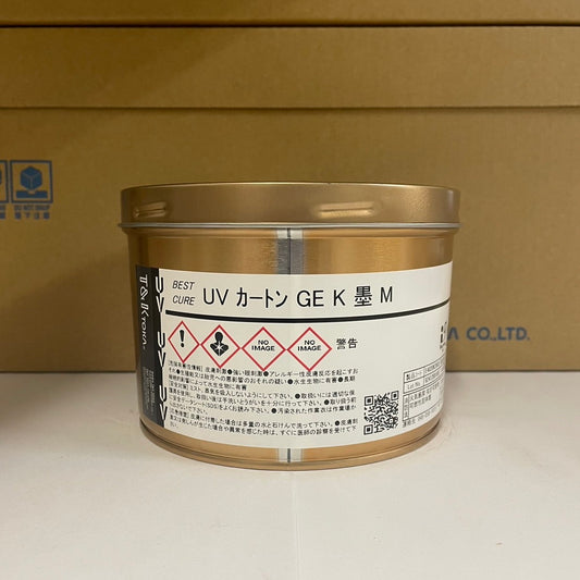【T&K TOKA】UVインキ　UV カートンGE K 墨 M [E4020K2003]