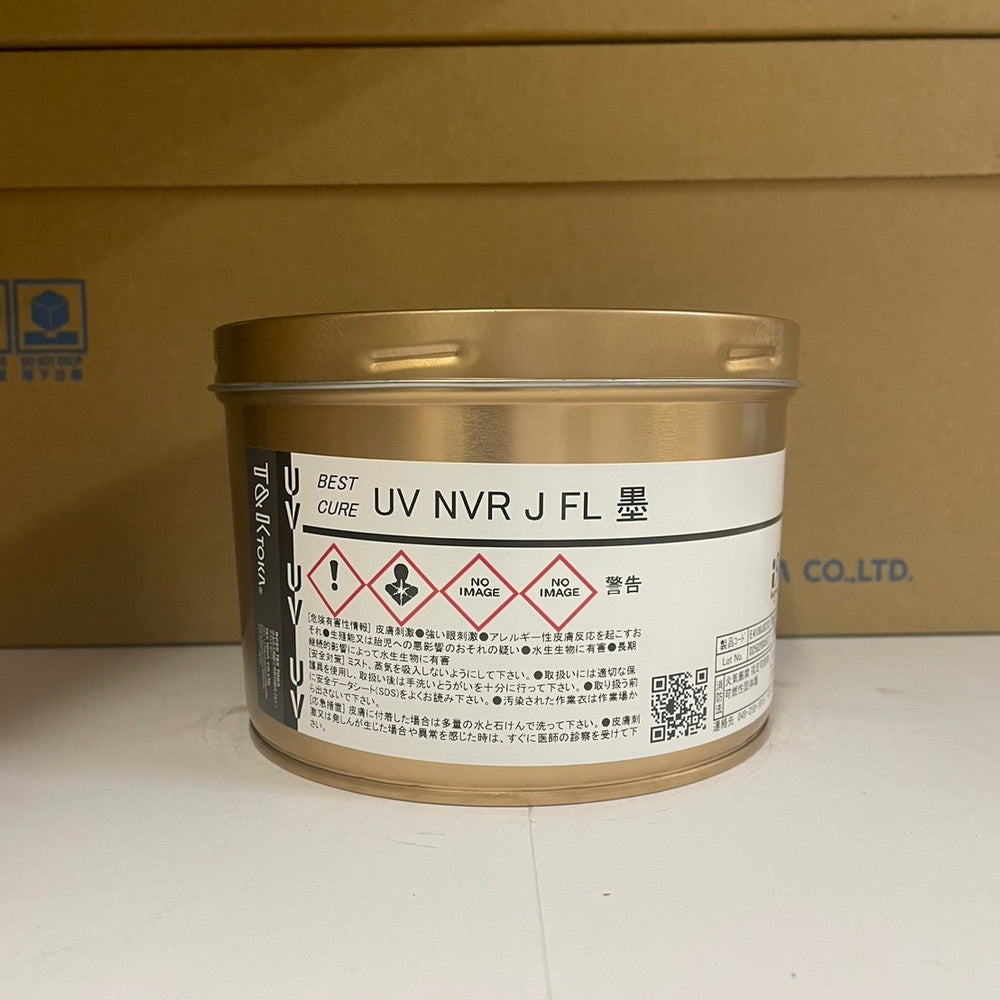 【T&K TOKA】UVインキ　UV NVR J FL 墨 [E4100J0232]