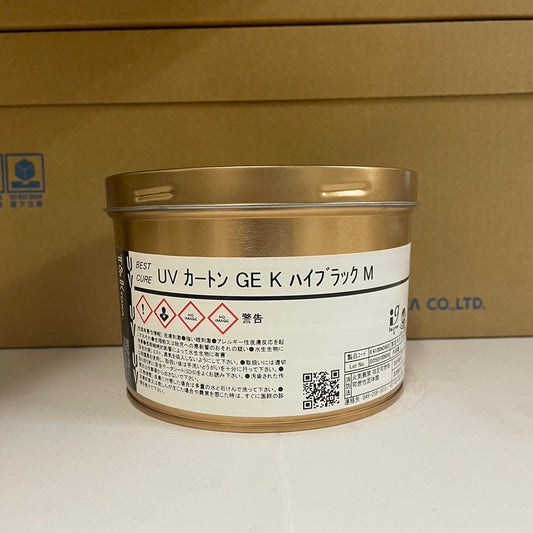 【T&K TOKA】UVインキ　UV カートンGE K ハイブラック M [E4100K0482]