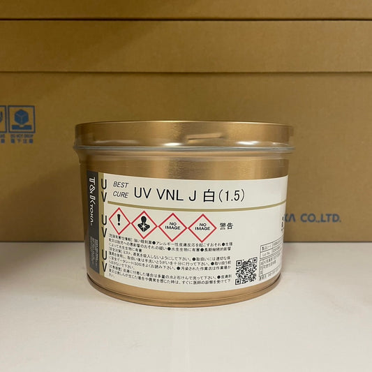 【T&K TOKA】UVインキ　UV VNL J 白 S (1.5) [E6000J0107]