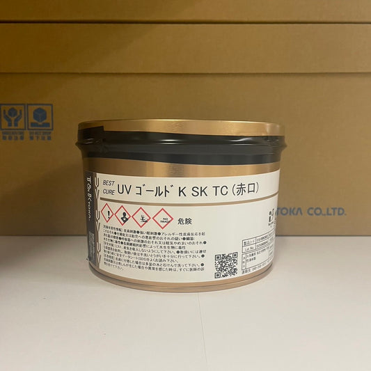 【T&K TOKA】UVインキ　UV ゴールド K SK TC (赤口) [E6100K0603]