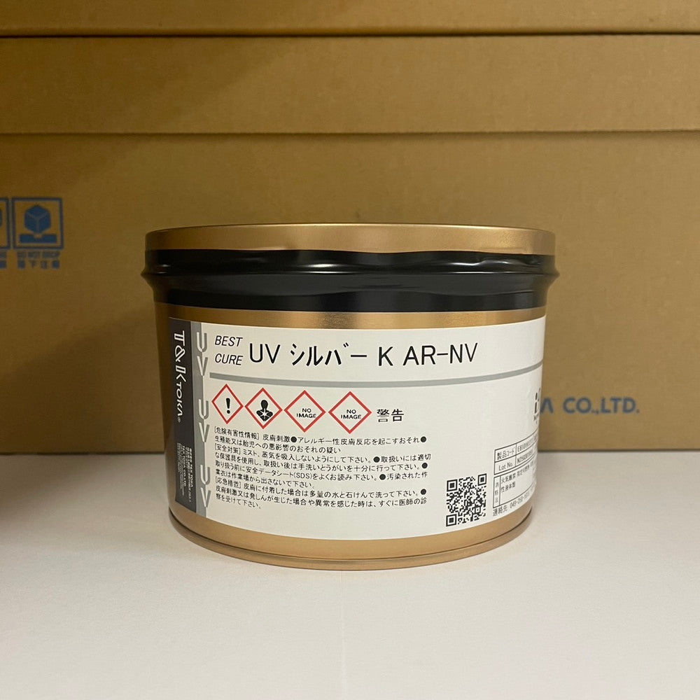 【T&K TOKA】UVインキ　UV シルバー K AR-NV [E6101K1277]
