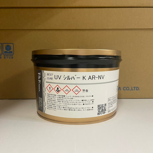 【T&K TOKA】UVインキ　UV シルバー K AR-NV [E6101K1277]