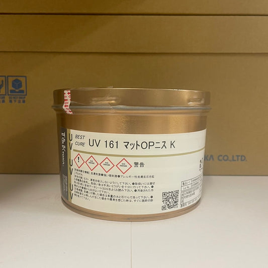 【T&K TOKA】UVインキ　UV 161 マットOPニス K [E9000K0039]