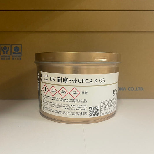 【T&K TOKA】UVインキ　UV 耐摩 マット OP ニス K CS [E9000K0659]
