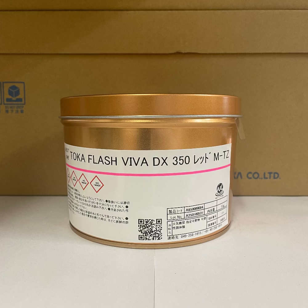 【T&K TOKA】油性インキ　TOKA FLASH VIVA DX 350 レッド M-TZ[A650000084]