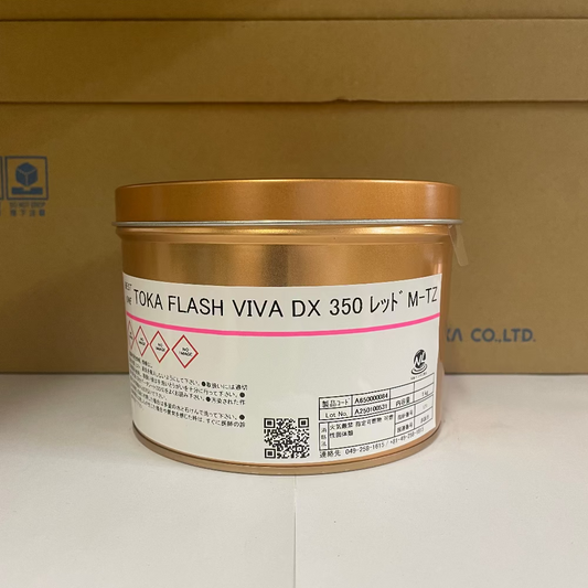 【T&K TOKA】油性インキ　TOKA FLASH VIVA DX 350 レッド M-TZ[A650000084]