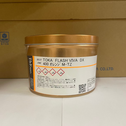 【T&K TOKA】油性インキ　TOKA FLASH VIVA DX 400 オレンジ M-TZ[A650000162]