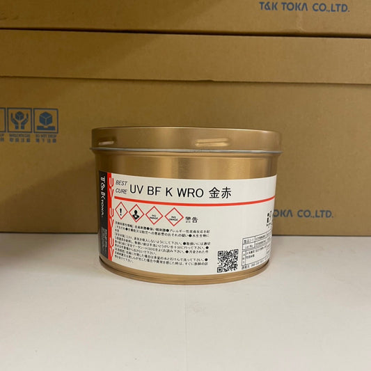 【T&K TOKA】UVインキ　UV BF K WRO 金赤[E2200K0001]