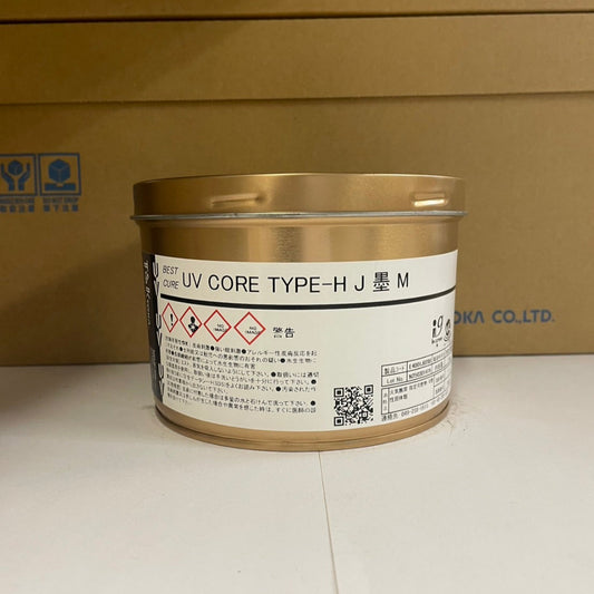 【T&K TOKA】UVインキ　UV CORE TYPE-H J 墨 M[E4001J0288]