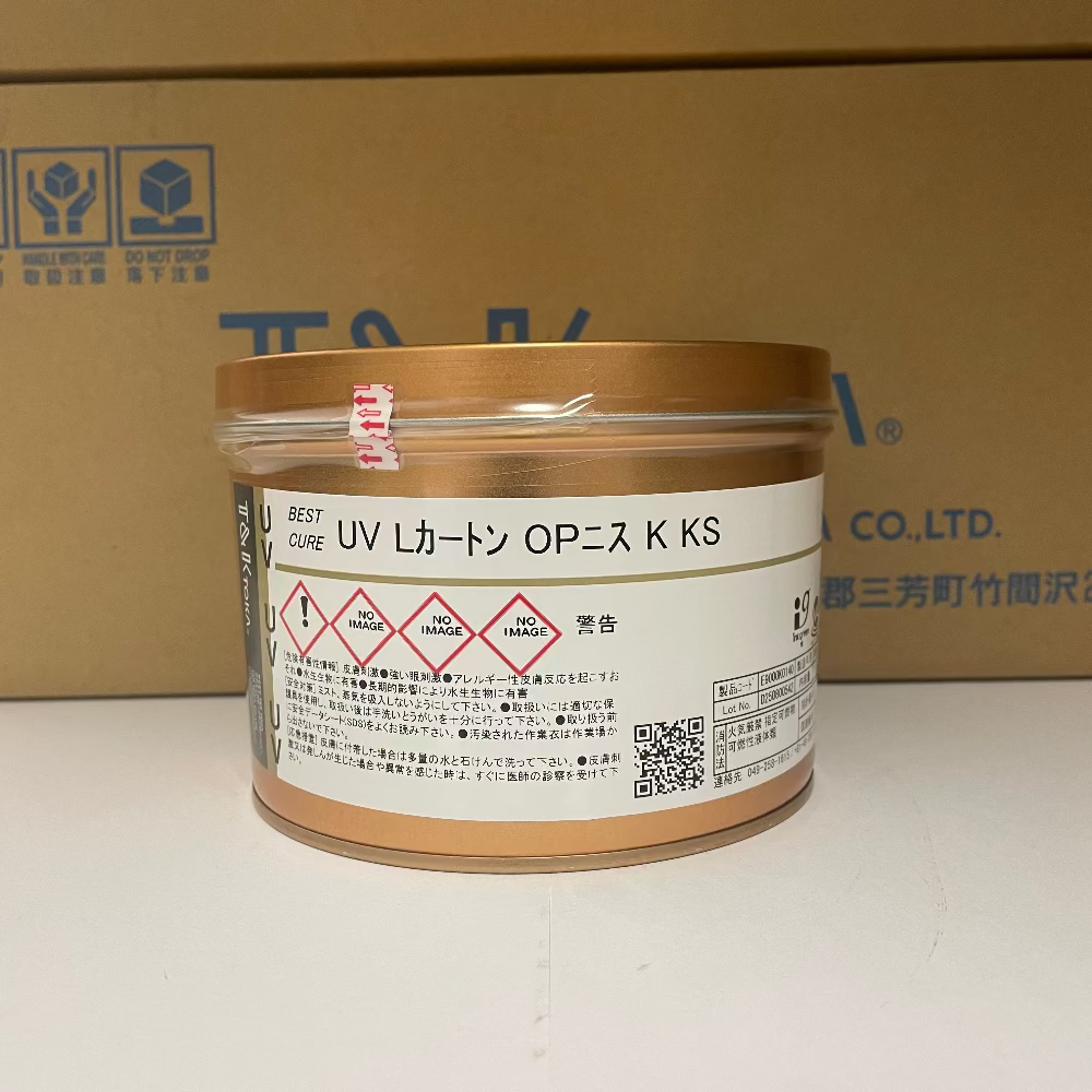 【T&K TOKA】UVインキ　UV Lカートン OP ニス K KS [E9000K0140]