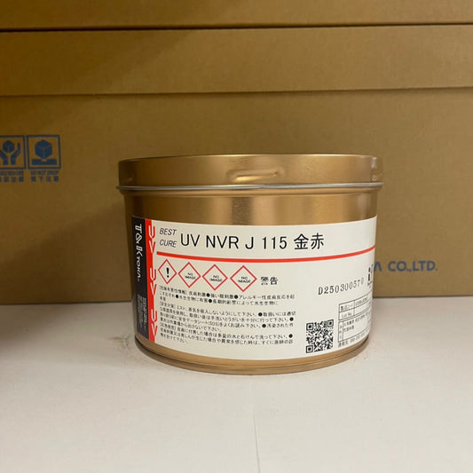 【T&K TOKA】UVインキ　UV NVR J 115 金赤[E2201J2289]