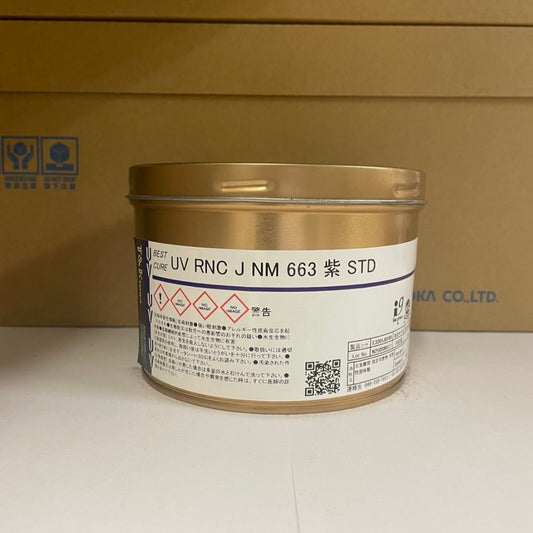 【T&K TOKA】UVインキ　UV RNC J NM 663 紫 STD[E3301J0189]