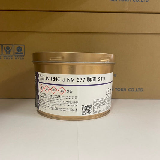【T&K TOKA】UVインキ　UV RNC J NM 677 群青 STD[E3301J0186]