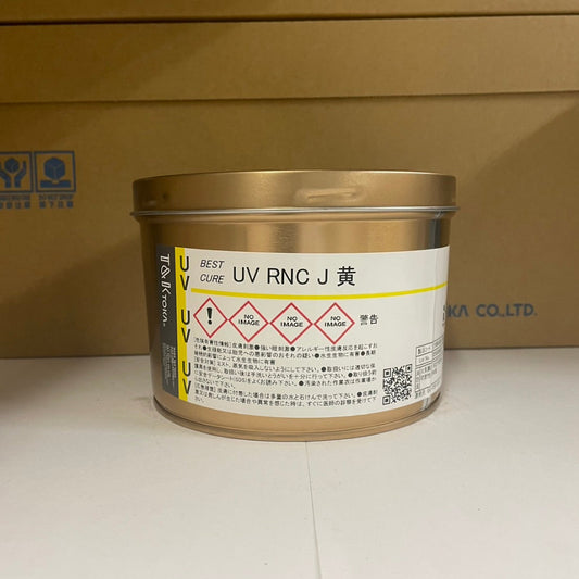 【T&K TOKA】UVインキ　UV RNC J 黄[E1000J0012]
