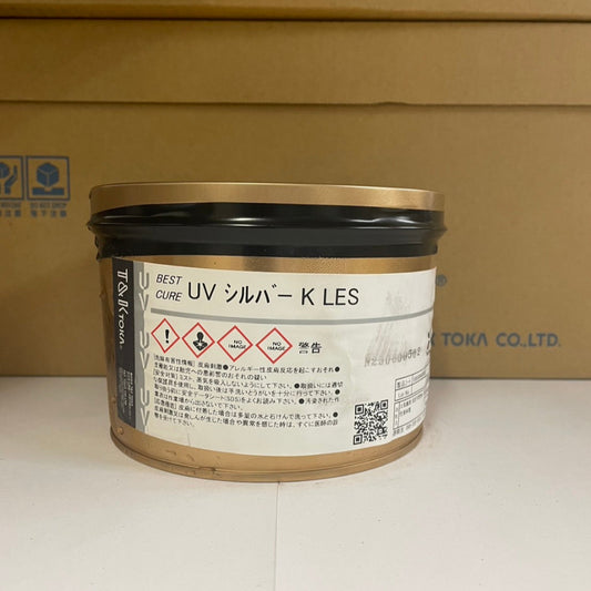 【T&K TOKA】UVインキ　UV シルバー K LES[E6101K0109]