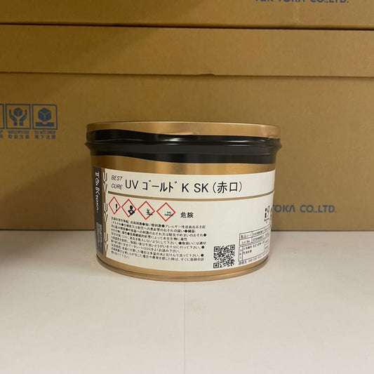 【T&K TOKA】UVインキ　UV ゴールド K SK (赤口)[E6100K0601]