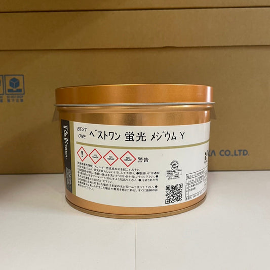 【T&K TOKA】油性インキ　ベストワン 蛍光 メジウム Y[A910001033]